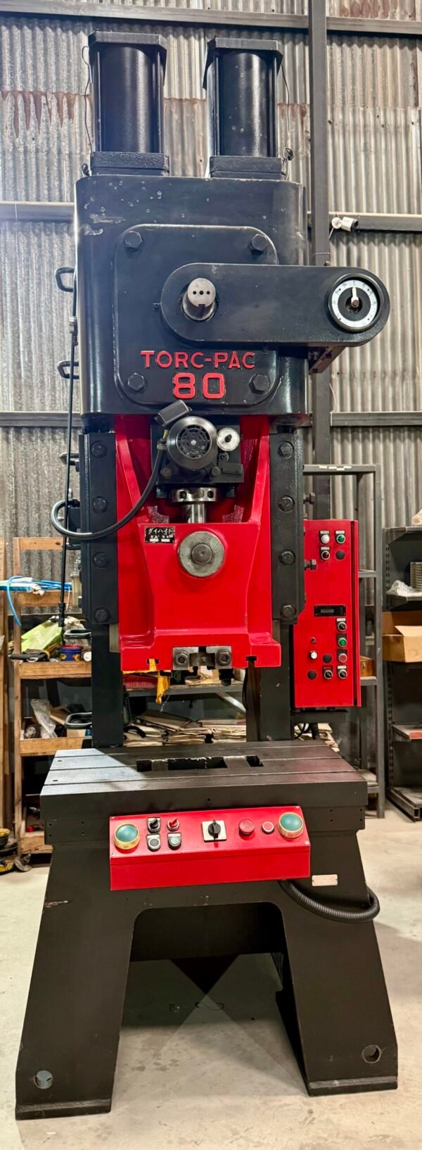AMADA TORCPAC 80TON C-FRAME PRESS