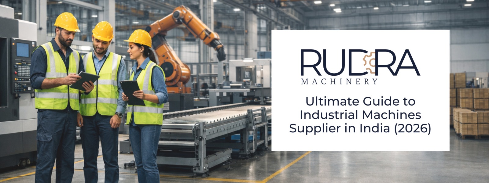 Industrial Machinery Supplier India in 2026- Rudra machinery