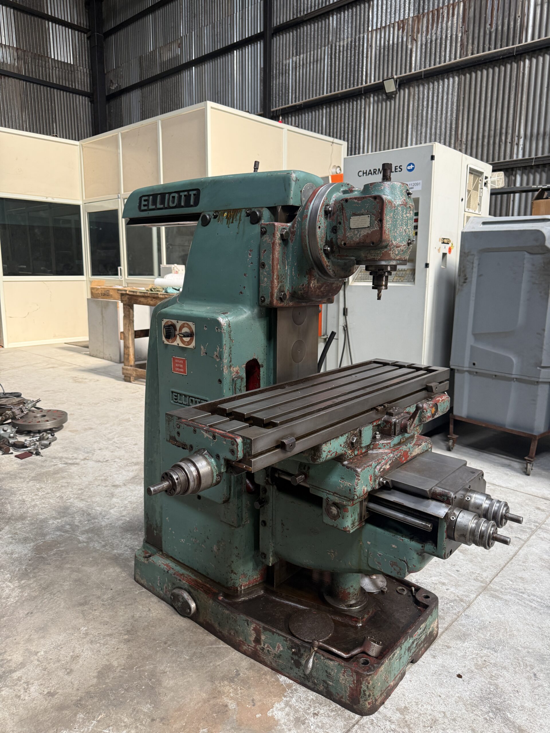 Elliot Horizontal Milling Machine