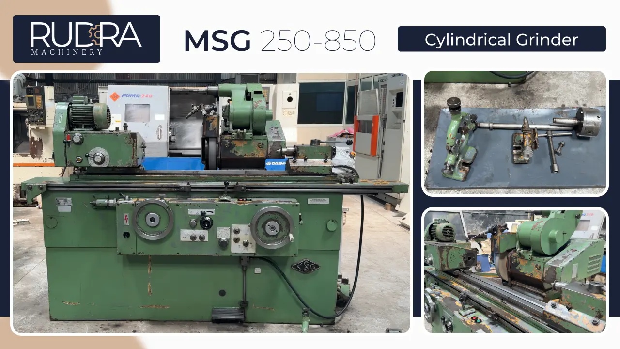 MSG 250-850 Cylindrical Grinder