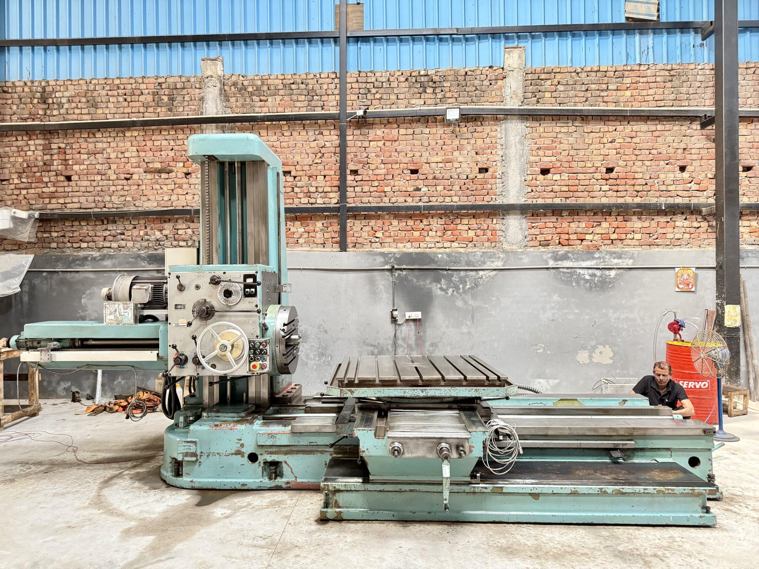 TOS W100A Horizontal Boring Machine
