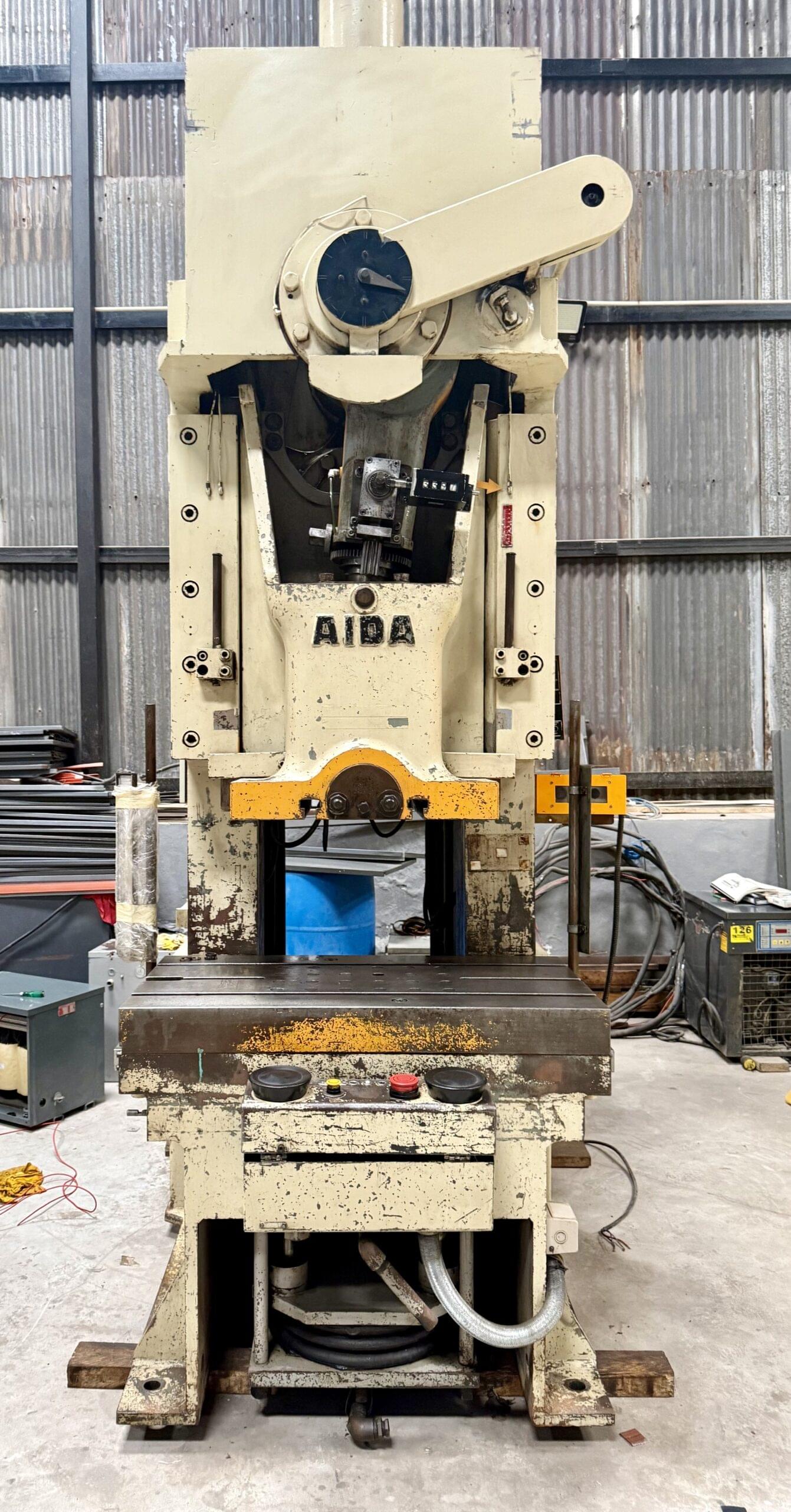 AIDA 100TON C-FRAME POWER PRESS