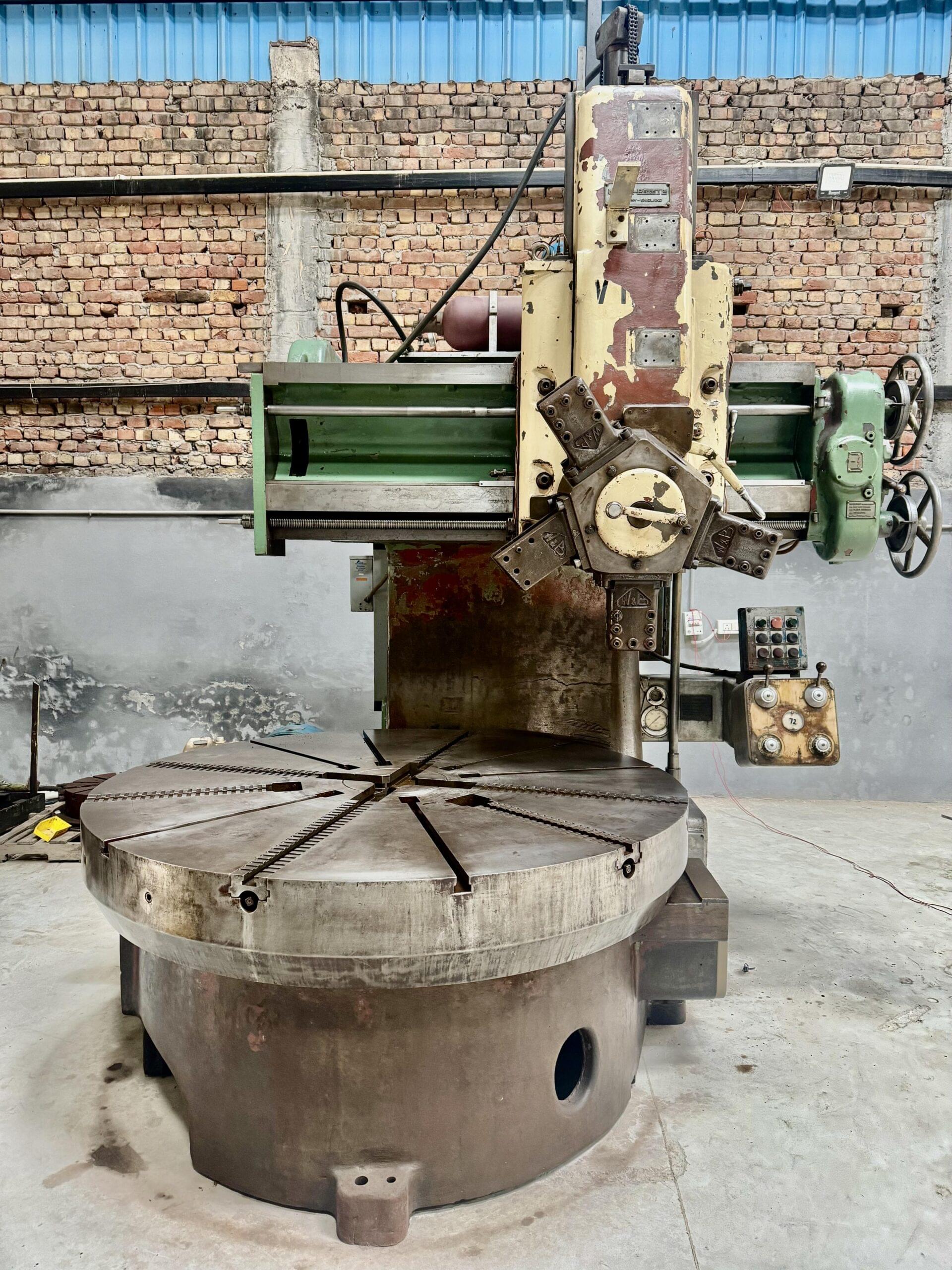 VERTICAL TURRET LATHE MACHINE