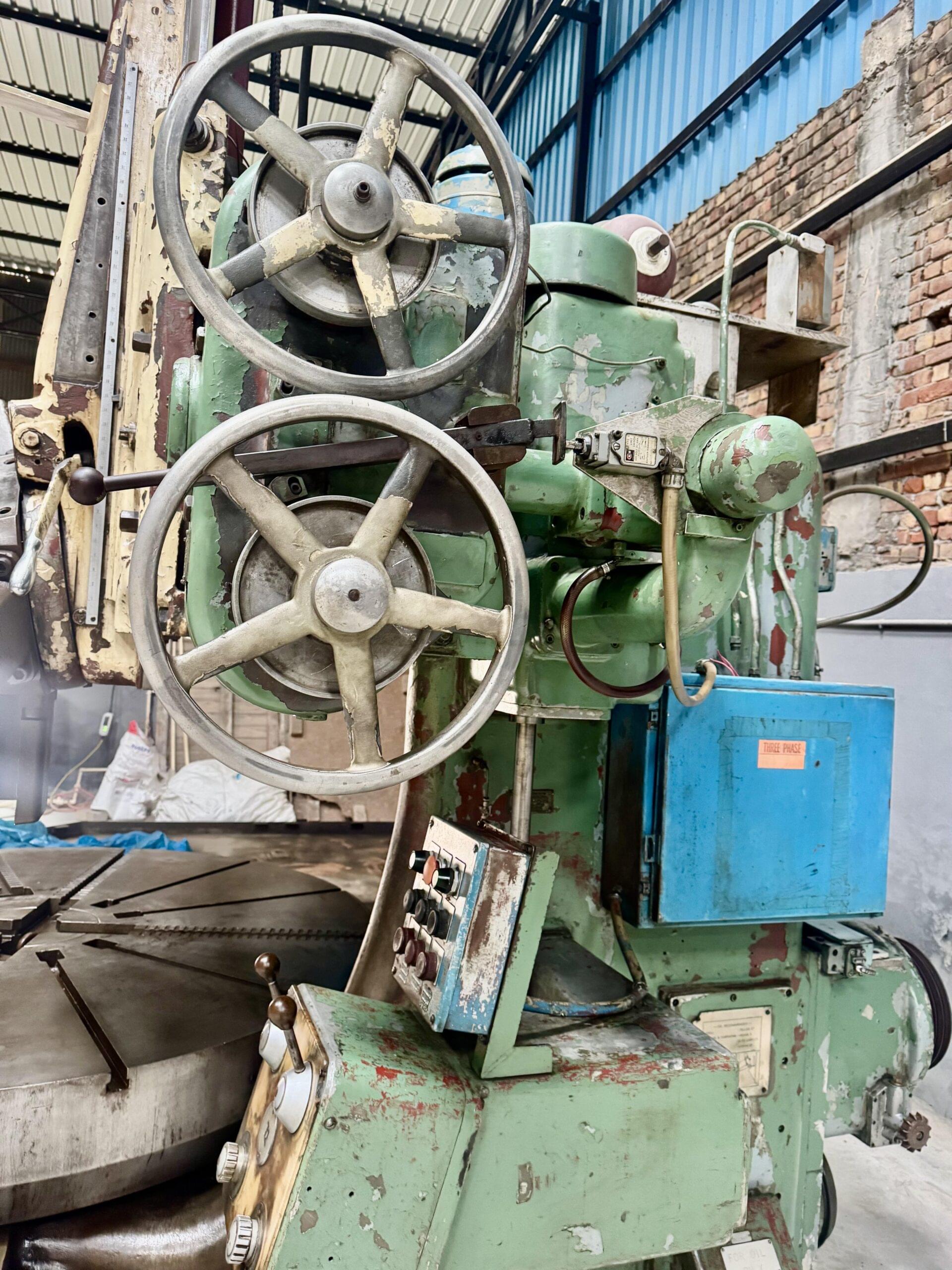 Webster Bennet 72" VERTICAL TURRET LATHE  MACHINE - Image 8