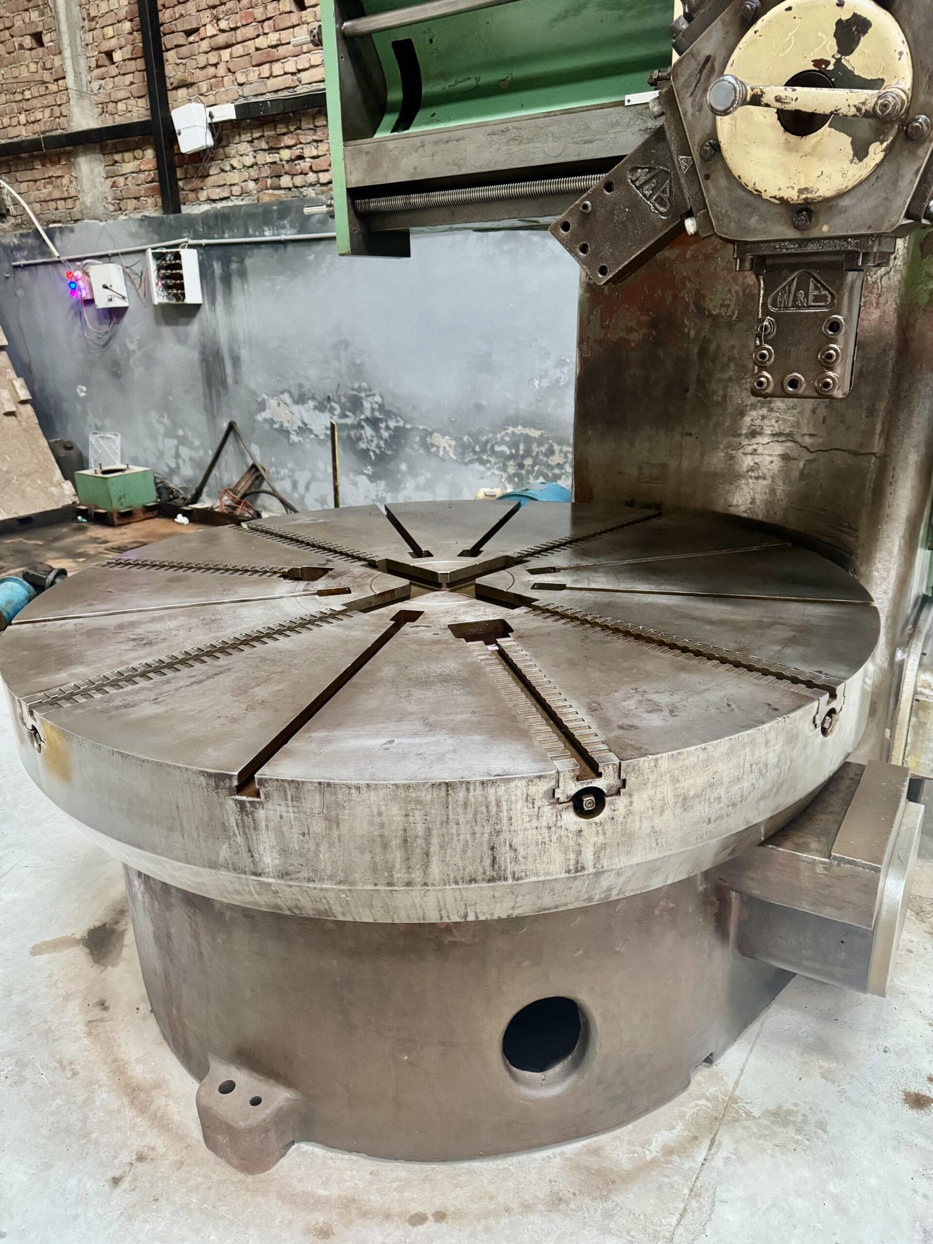 Webster Bennet 72" VERTICAL TURRET LATHE  MACHINE - Image 3